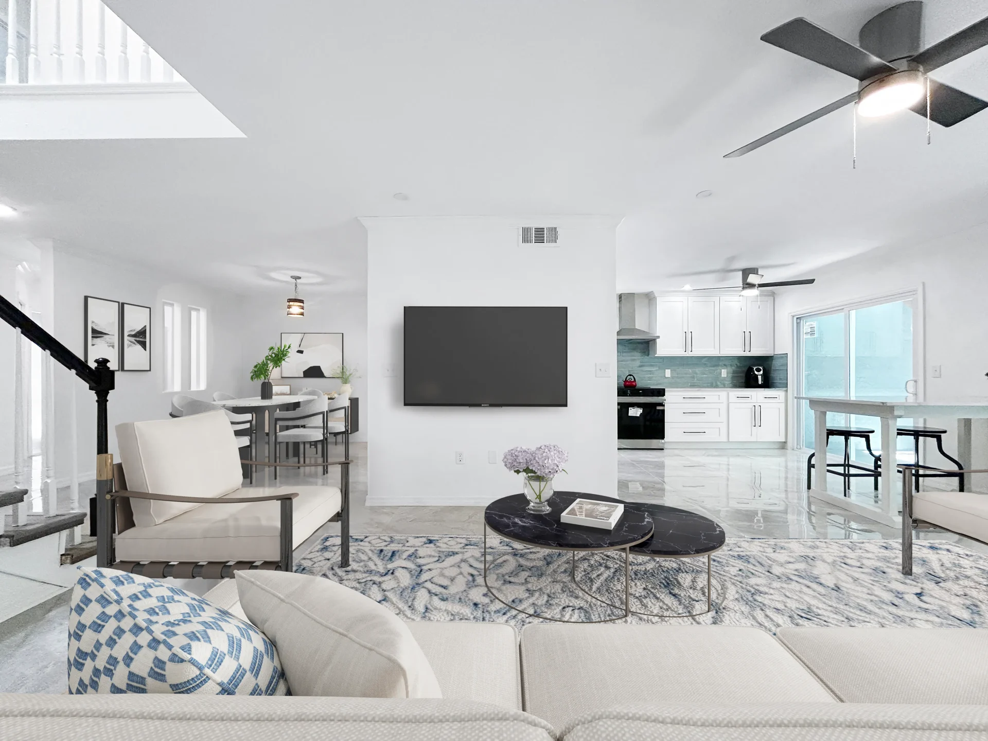 after Virtual staging